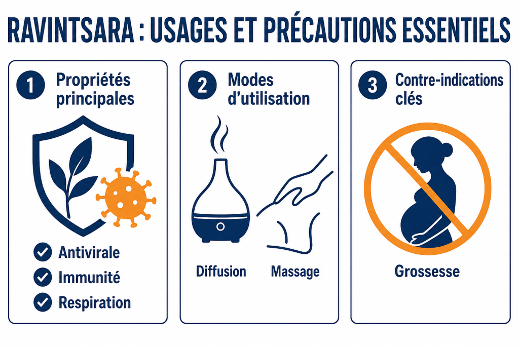 Ravintsara : usages et précautions essentiels